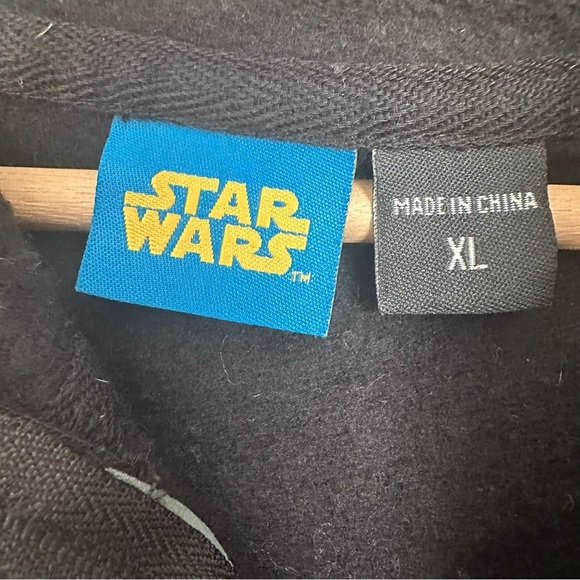 Star Wars Darth Vader Black and Gray Hoodie - Picture 7 of 7